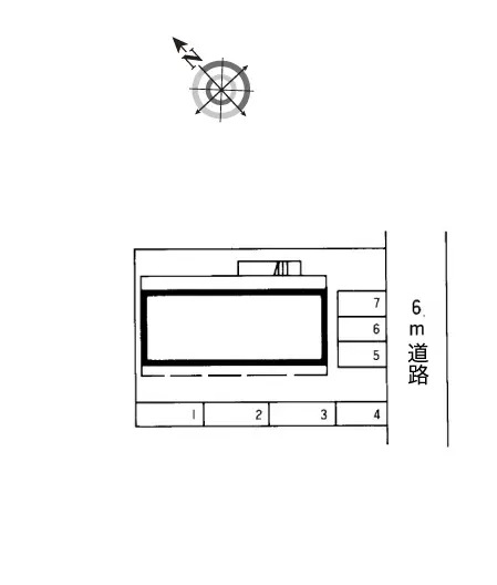 ★手数料０円★北九州市小倉南区守恒本町３丁目　月極駐車場（LP）